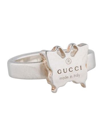 gucci butterfly ring sizing